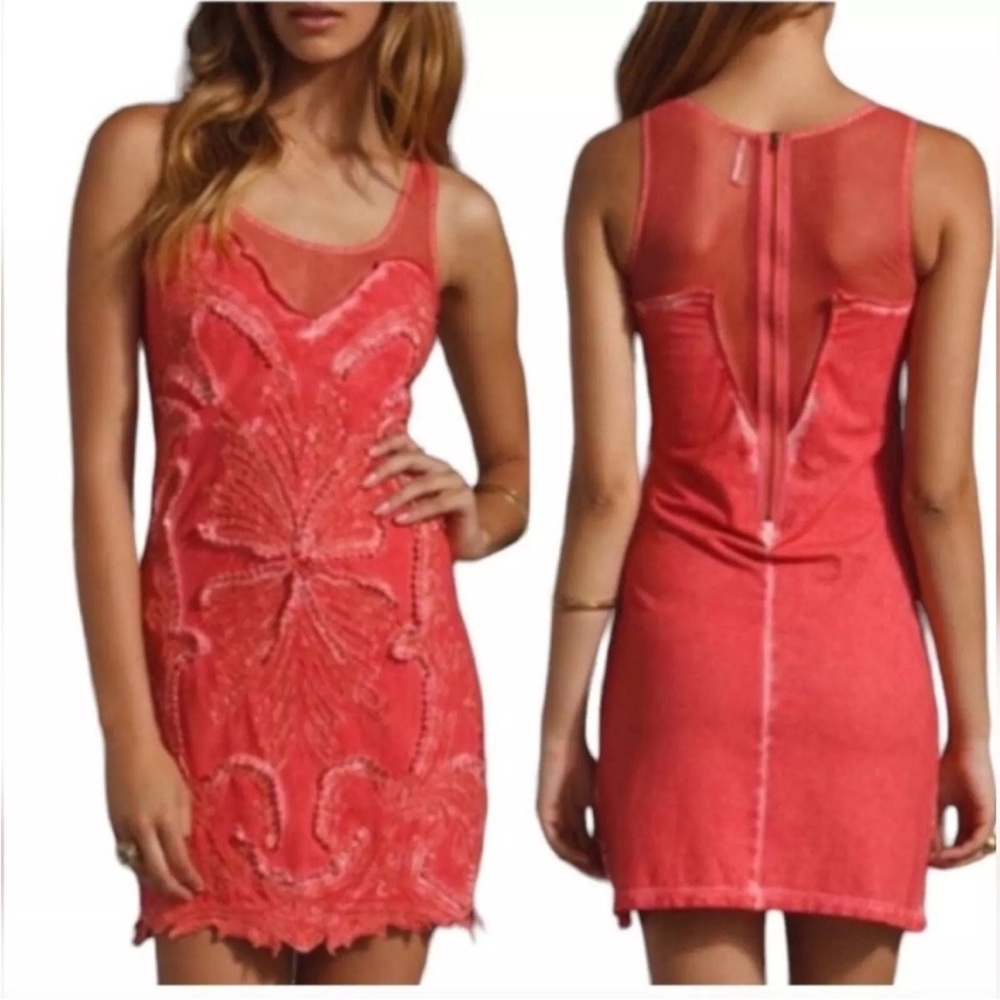 Free People Ice Ice Baby mini dress Sz small